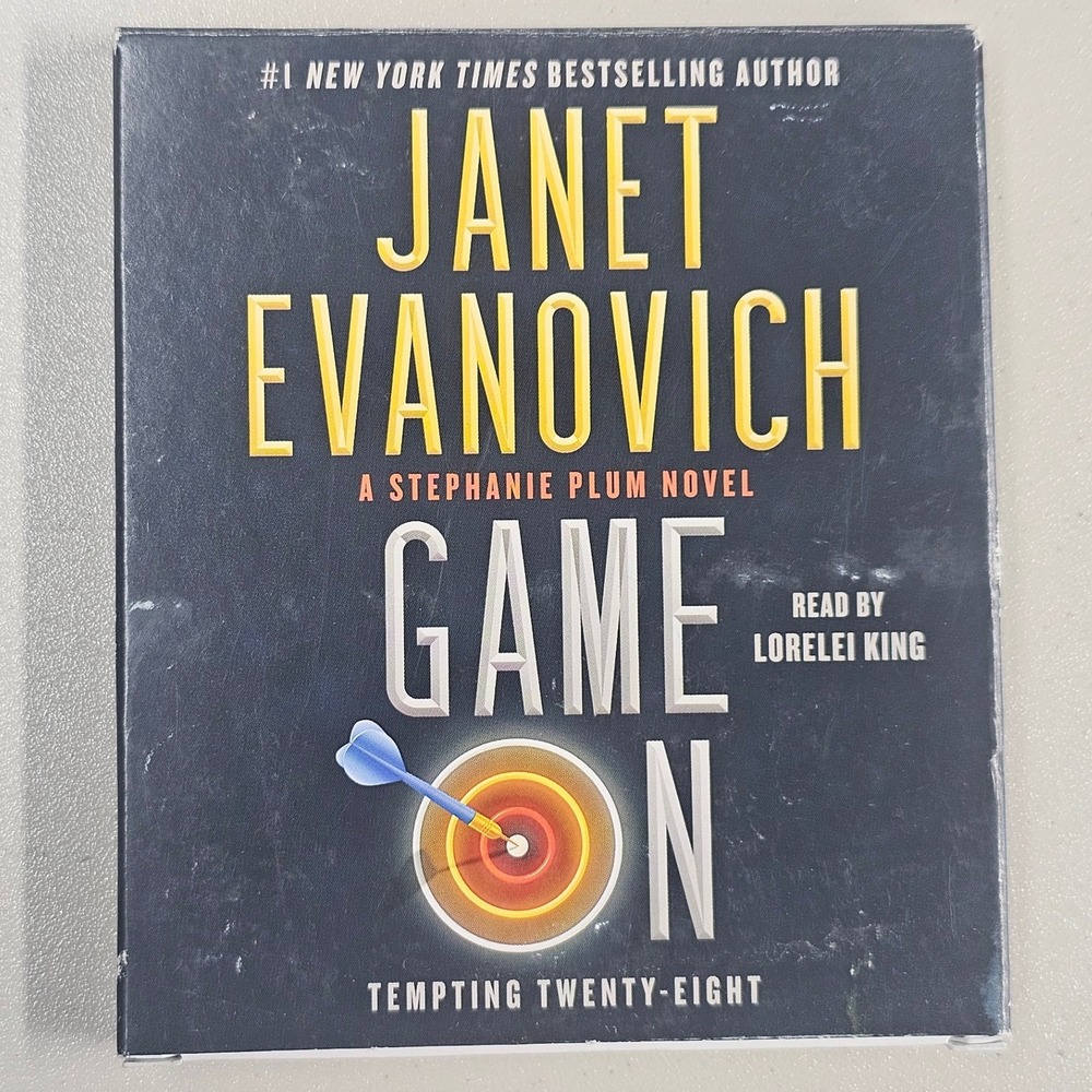 Janet Evanovich Game On Tempting Twenty-Eight Stephanie Plum CD Audiobook 2021